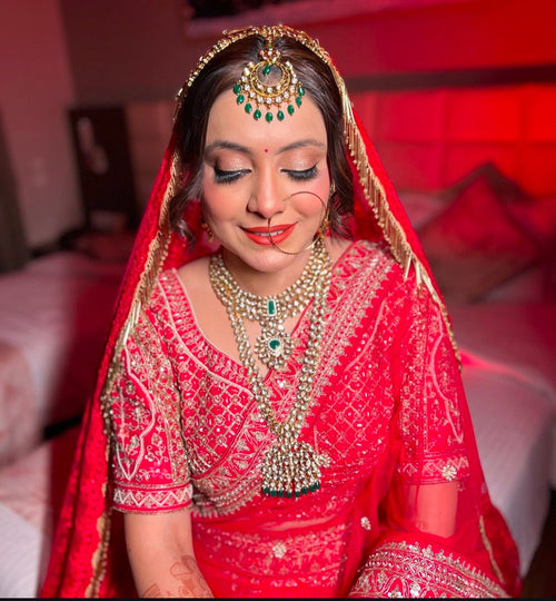 #Bridal Makeup, perfect look for the big day.