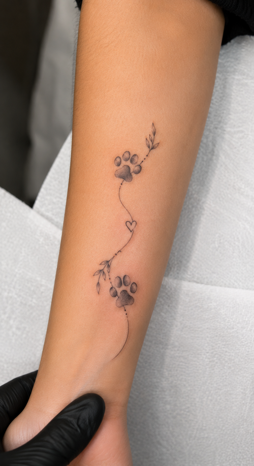 #Tattoo feels like a warm hug frozen in time.