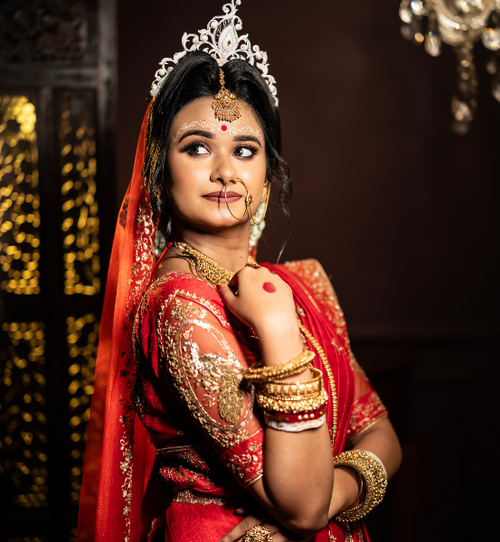 #Bridal Makeup, so camera-ready.
