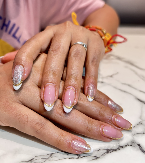 #GlamNails, Glamorous new set.